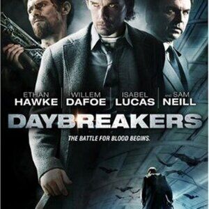 Daybreakers DVD Ethan Hawke Willem Dafoe Lionsgate 2010 Scifi Horror Action R